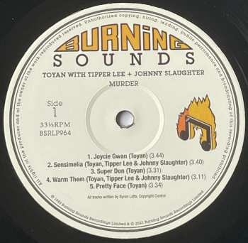 LP Tippa Lee: Murder