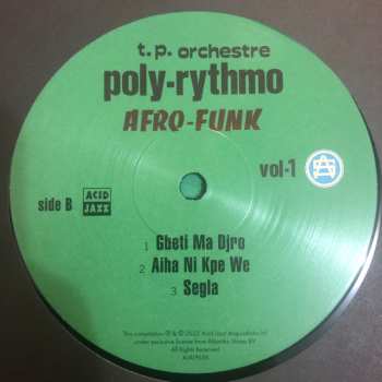 LP T.P. Orchestre Poly-Rythmo: Afro-Funk Vol-1