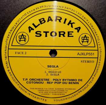 LP T.P. Orchestre Poly-Rythmo: Segla