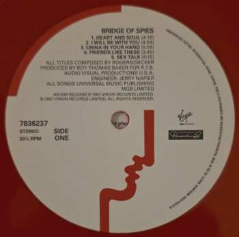 LP T'Pau: Bridge Of Spies CLR