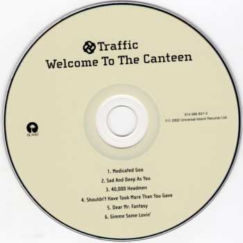 CD Traffic: Welcome To The Canteen