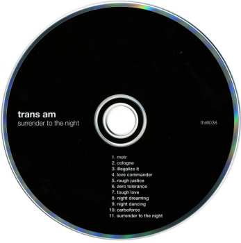 CD Trans Am: Surrender To The Night