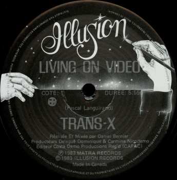 Album Trans-X: Vivre Sur Vidéo / Living On Video