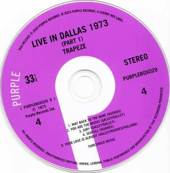 6CD/Doos Trapeze: Don't Stop The Music Complete Recordings Vol 1 1970 - 1992
