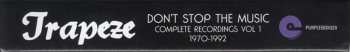 6CD/Doos Trapeze: Don't Stop The Music Complete Recordings Vol 1 1970 - 1992