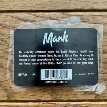 3LP/Doos Trent Reznor: Mank: The Original Musical Score DLX