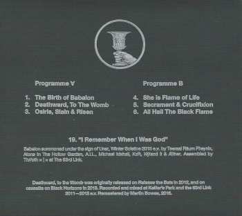 CD Trepaneringsritualen: Deathward, To The Womb