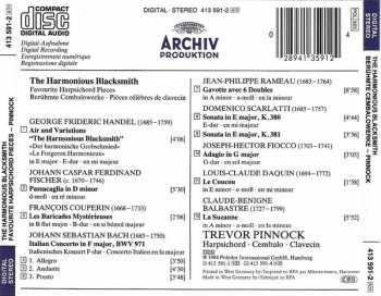 CD Trevor Pinnock: The Harmonious Blacksmith (Favourite Harpsichord Pieces · Berühmte Cembalowerke)