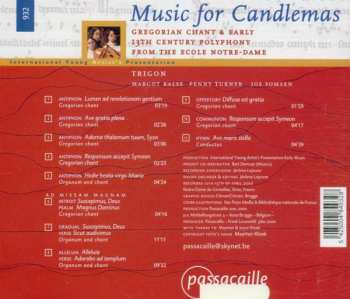 CD Trigon-Project: Music For Candlemass