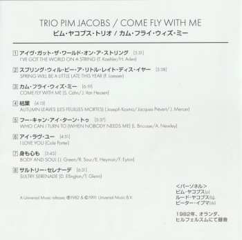 CD The Pim Jacobs Trio: Come Fly With Me