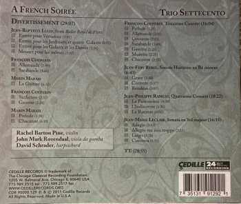 CD Trio Settecento: A French Soirée