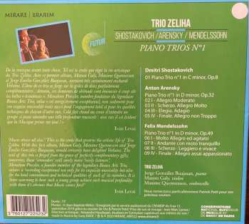 CD Dmitri Shostakovich: Piano Trios Nº 1