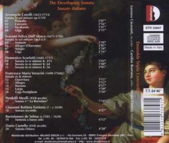 CD Ensemble Tripla Concordia: The Developing Sonata