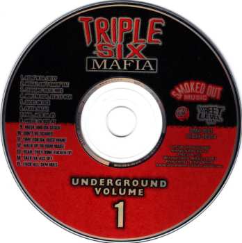 CD Three 6 Mafia: Underground Vol. 1 (1991-1994)