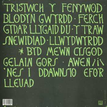 LP Tristwch Y Fenywod: Tristwch Y Fenywod CLR | LTD