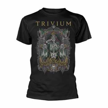 Merch Trivium: T-shirt Skelly Frame