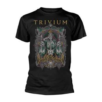 Merch Trivium: T-shirt Skelly Frame