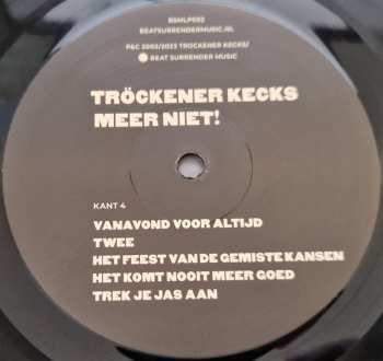 2LP Tröckener Kecks: Meer Niet!