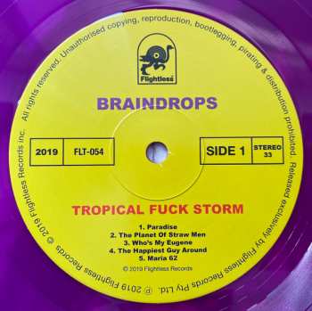 LP Tropical Fuck Storm: Braindrops LTD | CLR