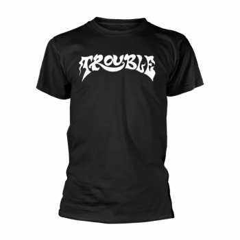 Merch Trouble: Tričko Logo Trouble 2 (black) S