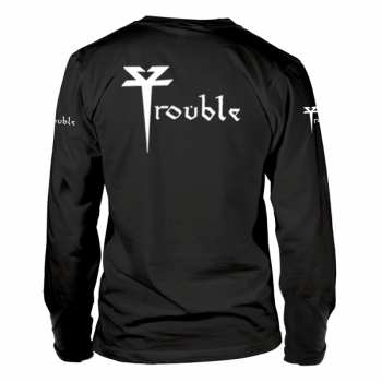 Merch Trouble: Tričko S Dlouhým Rukávem The Skull M