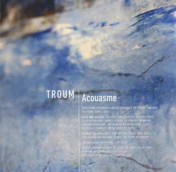 CD Troum: Acouasme