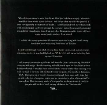 CD Troy Cassar-Daley: Freedom Ride