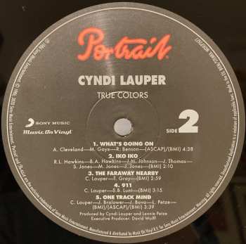 LP Cyndi Lauper: True Colors