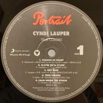LP Cyndi Lauper: True Colors