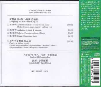 CD Pyotr Ilyich Tchaikovsky: Symphonie No.4 / Capriccio Italien