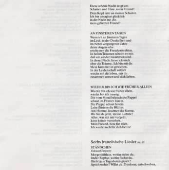 CD Pyotr Ilyich Tchaikovsky: Lieder 