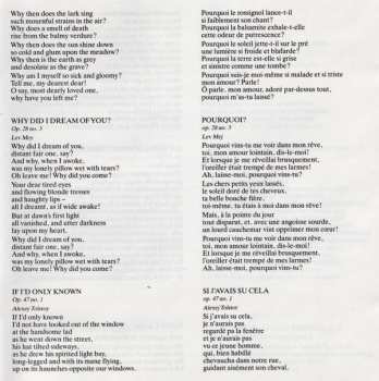 CD Pyotr Ilyich Tchaikovsky: Lieder 