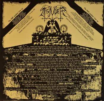 LP Tsjuder: Throne Of The Goat 1997-2017 LTD | CLR
