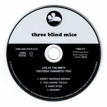 CD Tsuyoshi Yamamoto Trio: Live At The Misty