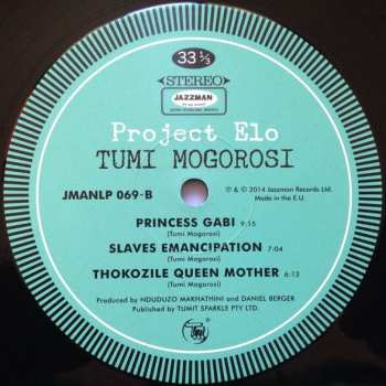 LP Tumi Mogorosi: Project Elo