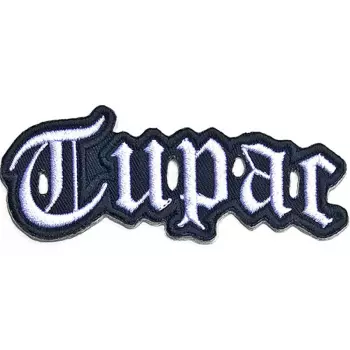 Tupac: Nášivka Cut-out Logo Tupac