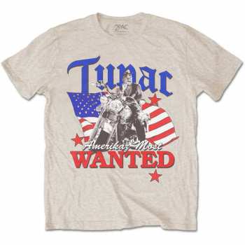 Merch Tupac: T-shirt Most Wanted