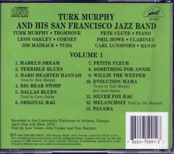 CD Turk Murphy's Jazz Band: In Concert - Vol. 1