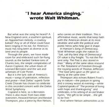 CD Dallas Wind Symphony: Testament - American Music For Male Chorus And Band