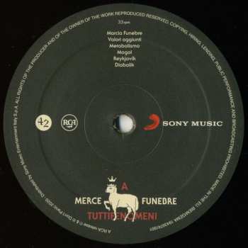 LP Tutti Fenomeni: Merce Funebre CLR