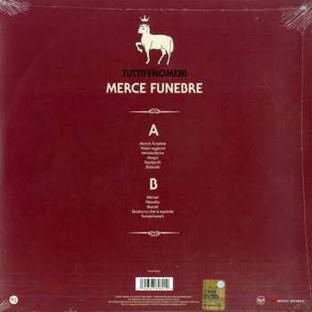 LP Tutti Fenomeni: Merce Funebre