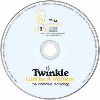 2CD Twinkle: Girl In A Million: The Complete Recordings