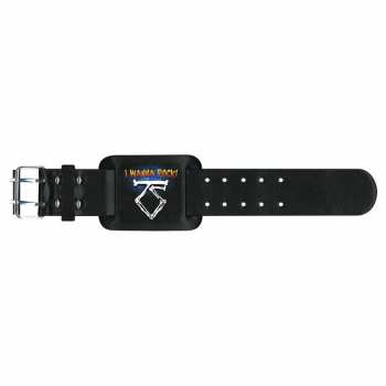 Merch Twisted Sister: Leren Armband I Wanna Rock!