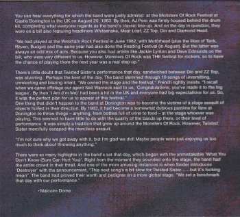 CD Twisted Sister: Donington