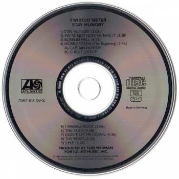 CD Twisted Sister: Stay Hungry
