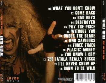 CD Twisted Sister: What You Don't Know