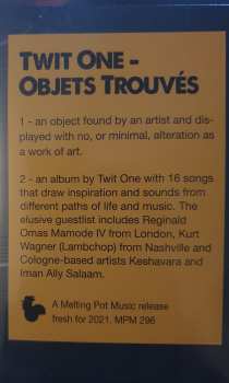 LP Twit One: Objets Trouvés