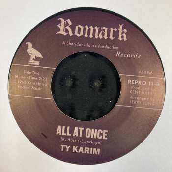 SP Ty Karim: Lighten Up Baby / All At Once