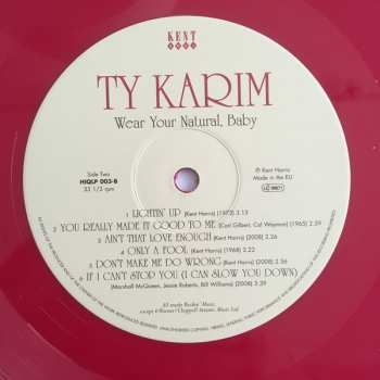 LP Ty Karim: Wear Your Natural, Baby CLR