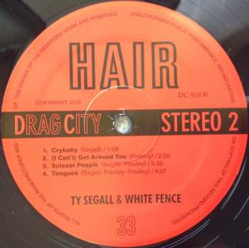 LP Ty Segall: Hair